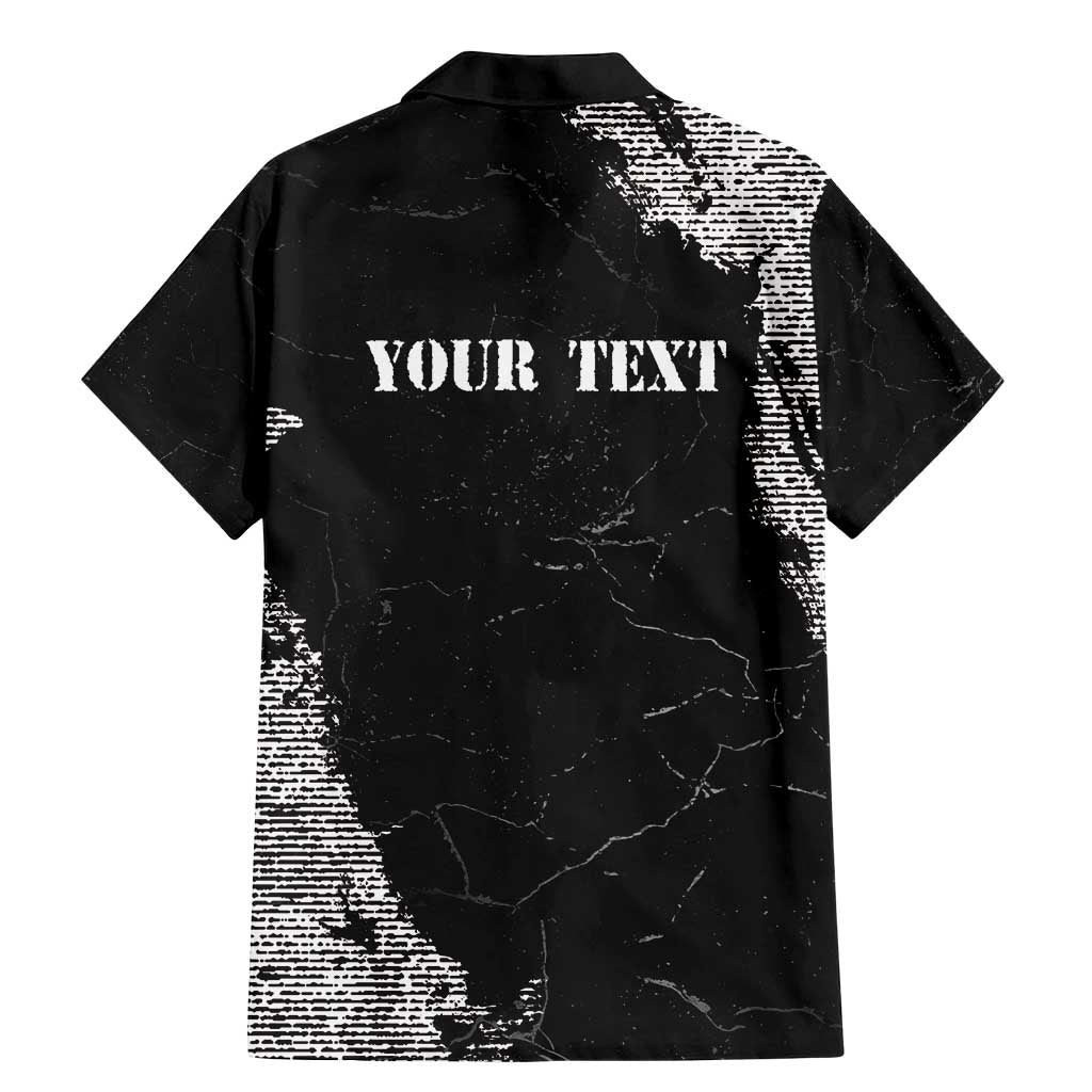 Personalized Philippines And USA Family Matching Mermaid Dress and Hawaiian Shirt Grunge Style