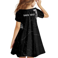 Personalized Philippines And USA Family Matching Tank Maxi Dress and Hawaiian Shirt Grunge Style