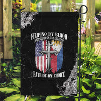 Philippines And USA Garden Flag Grunge Style