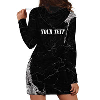 Personalized Philippines And USA Hoodie Dress Grunge Style