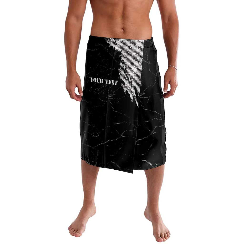 Personalized Philippines And USA Lavalava Grunge Style