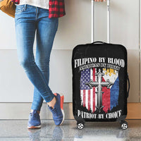Philippines And USA Luggage Cover Grunge Style