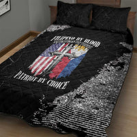 Philippines And USA Quilt Bed Set Grunge Style LT05 - Wonder Print Shop