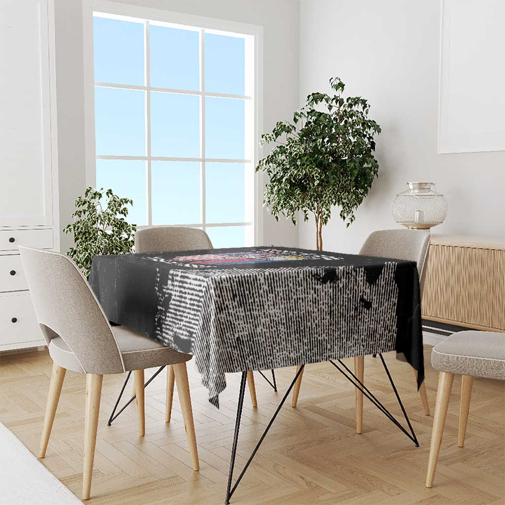 Philippines And USA Tablecloth Grunge Style LT05 - Wonder Print Shop