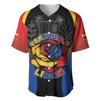 Venezuela Libre Baseball Jersey Freedom And National Pride - Wonder Print Shop