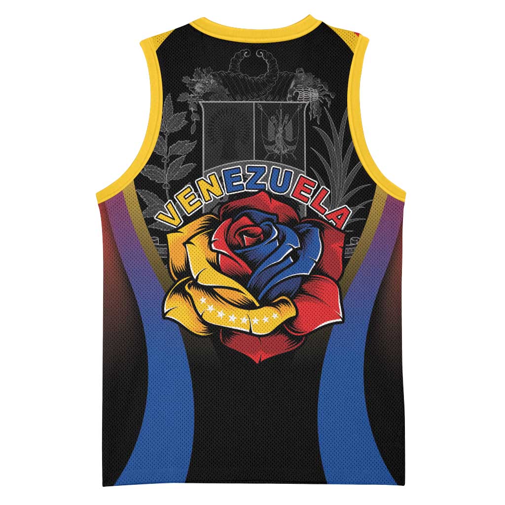 Venezuela Libre Basketball Jersey Freedom And National Pride - Wonder Print Shop