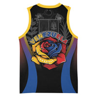 Venezuela Libre Basketball Jersey Freedom And National Pride - Wonder Print Shop