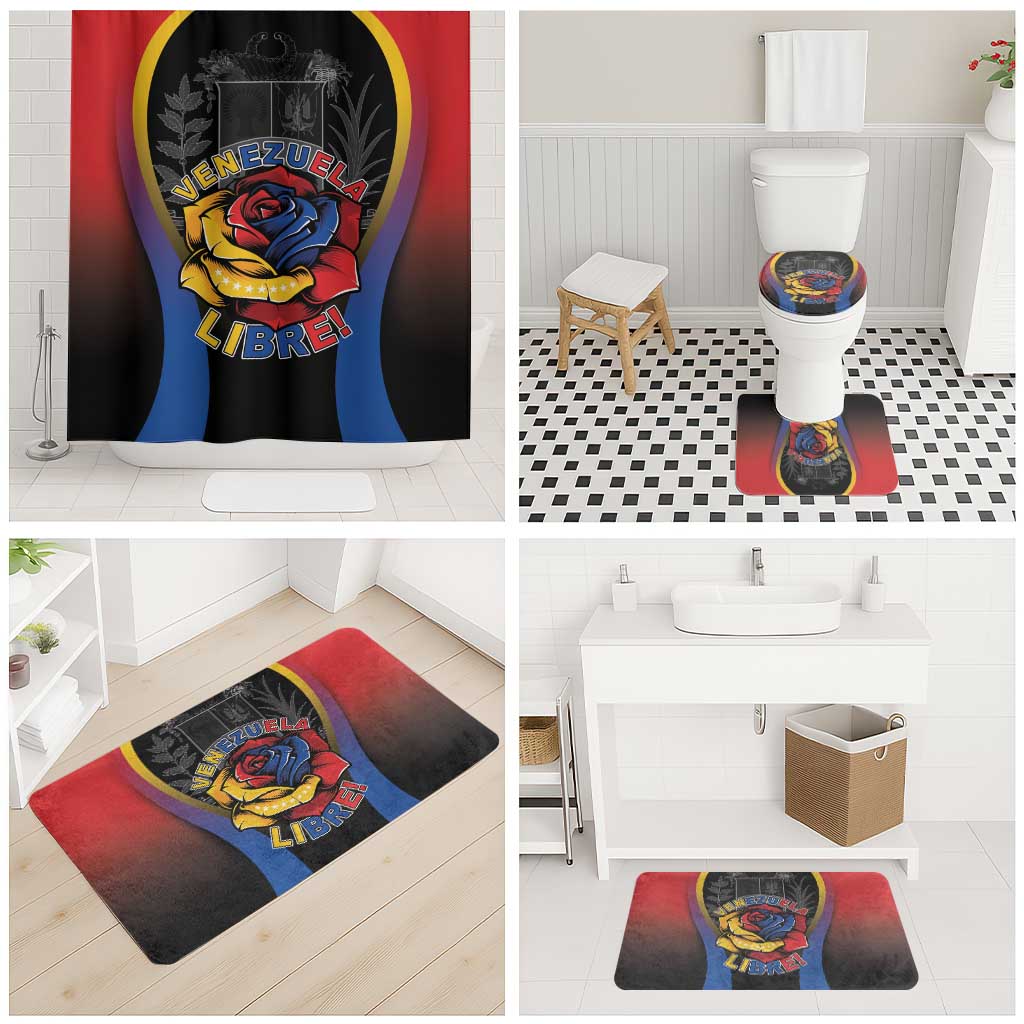 Venezuela Libre Bathroom Set Freedom And National Pride - Wonder Print Shop