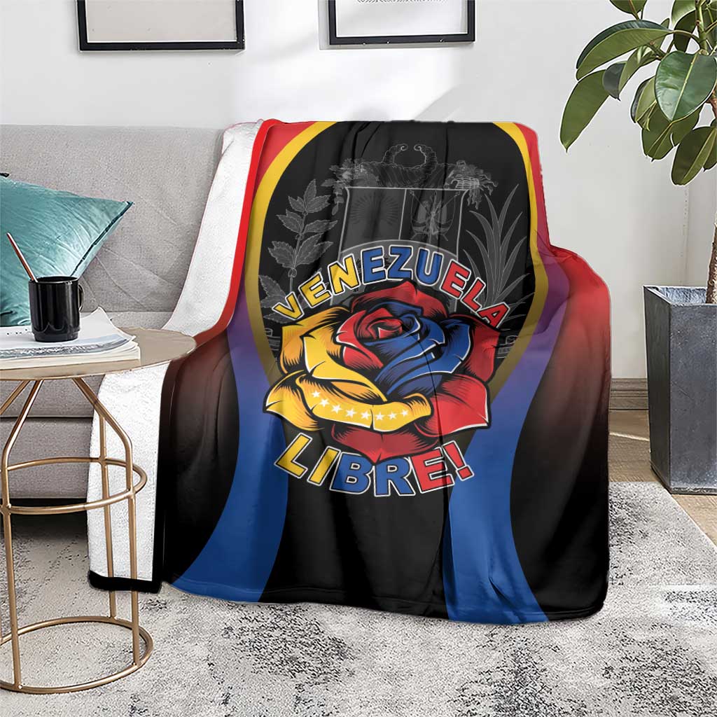 Venezuela Libre Blanket Freedom And National Pride - Wonder Print Shop