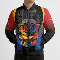 Venezuela Libre Bomber Puffer Jacket Freedom And National Pride - Wonder Print Shop