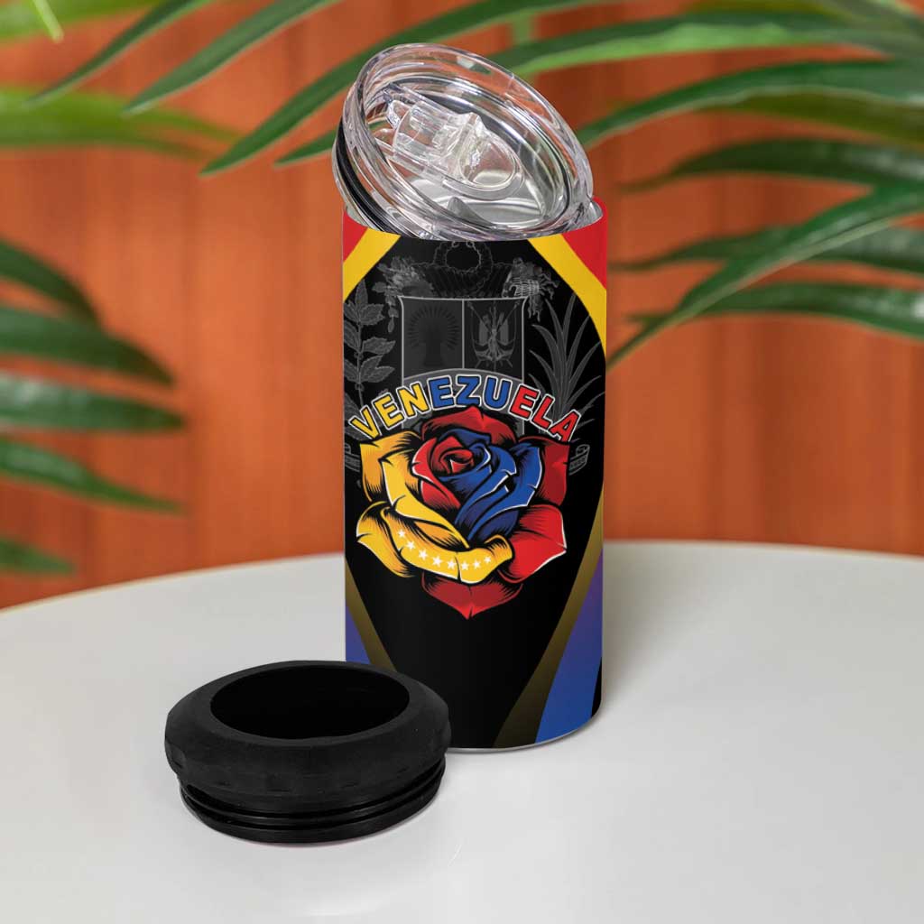 Venezuela Libre 4 in 1 Can Cooler Tumbler Freedom And National Pride - Wonder Print Shop