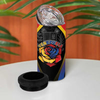 Venezuela Libre 4 in 1 Can Cooler Tumbler Freedom And National Pride - Wonder Print Shop