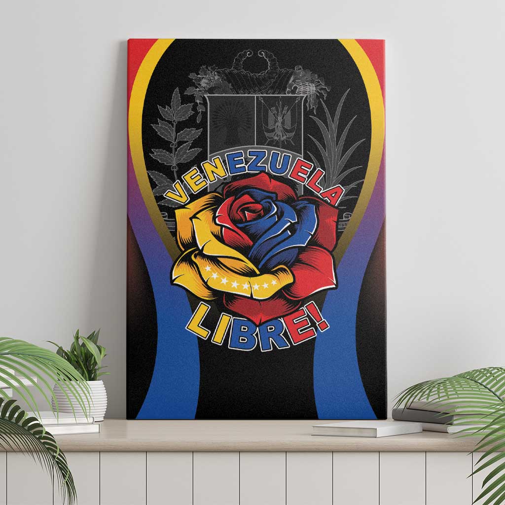 Venezuela Libre Canvas Wall Art Freedom And National Pride - Wonder Print Shop
