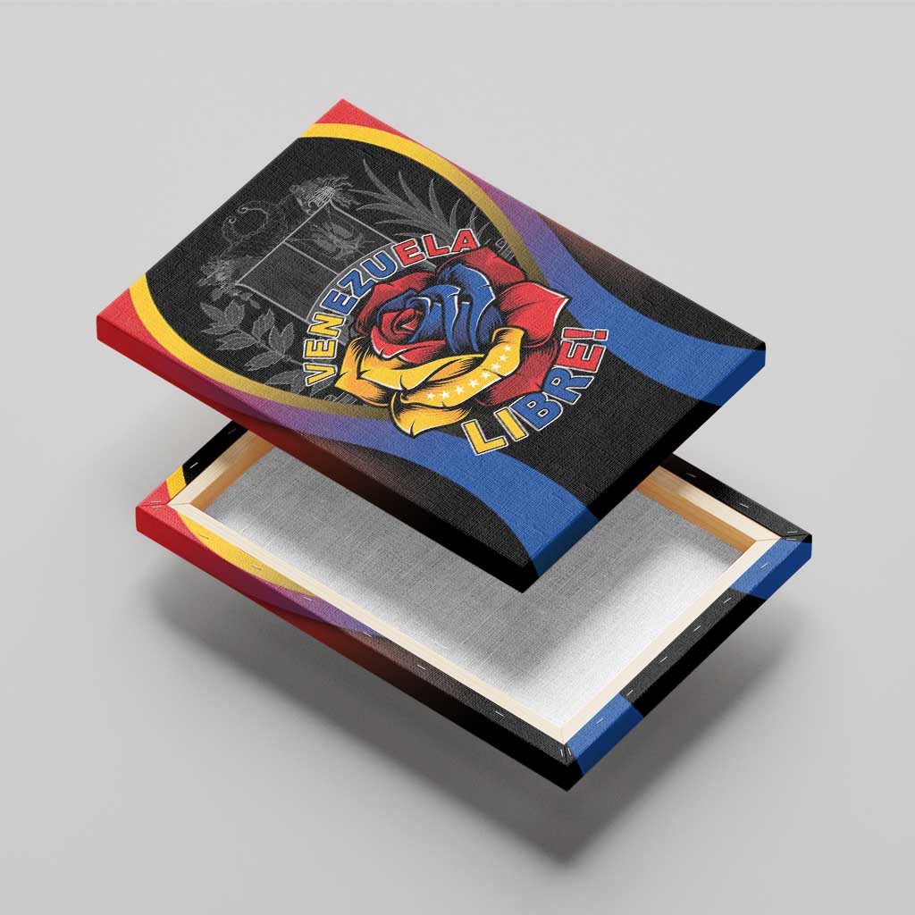 Venezuela Libre Canvas Wall Art Freedom And National Pride - Wonder Print Shop