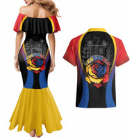 Venezuela Libre Couples Matching Mermaid Dress and Hawaiian Shirt Freedom And National Pride - Wonder Print Shop