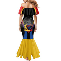 Venezuela Libre Family Matching Mermaid Dress and Hawaiian Shirt Freedom And National Pride - Wonder Print Shop