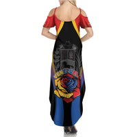 Venezuela Libre Family Matching Summer Maxi Dress and Hawaiian Shirt Freedom And National Pride - Wonder Print Shop