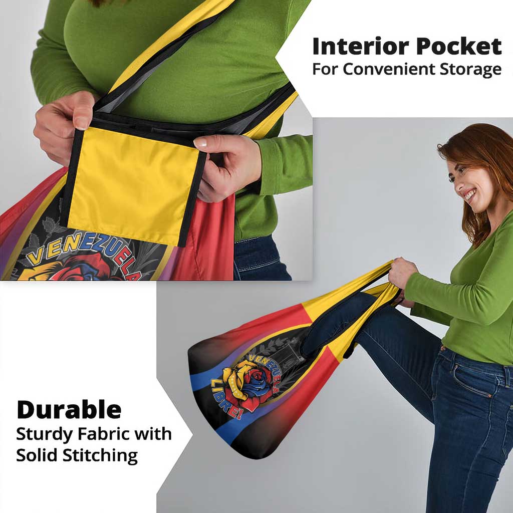 Venezuela Libre Grocery Bag Freedom And National Pride - Wonder Print Shop
