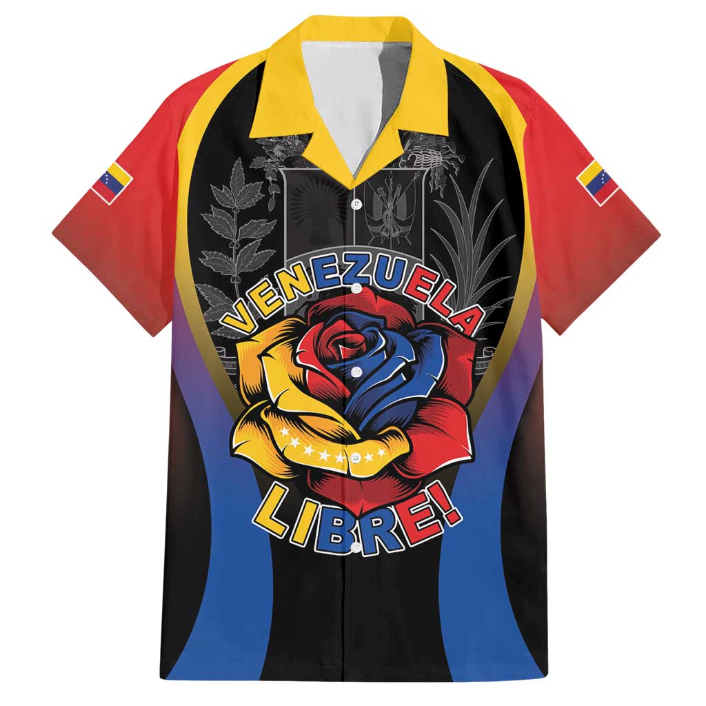 Venezuela Libre Hawaiian Shirt Freedom And National Pride - Wonder Print Shop