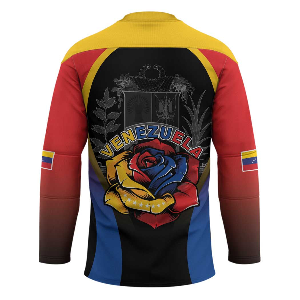 Venezuela Libre Hockey Jersey Freedom And National Pride - Wonder Print Shop