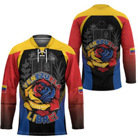 Venezuela Libre Hockey Jersey Freedom And National Pride - Wonder Print Shop