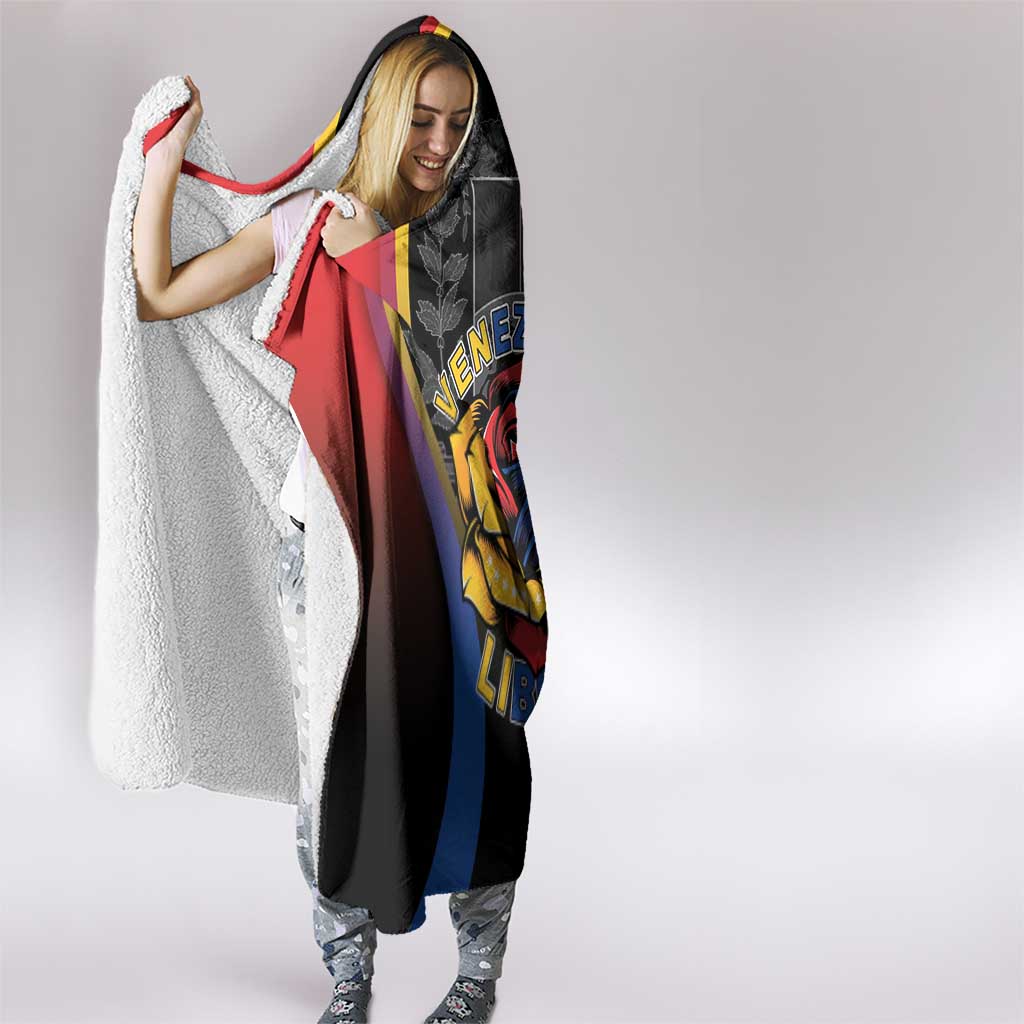 Venezuela Libre Hooded Blanket Freedom And National Pride - Wonder Print Shop