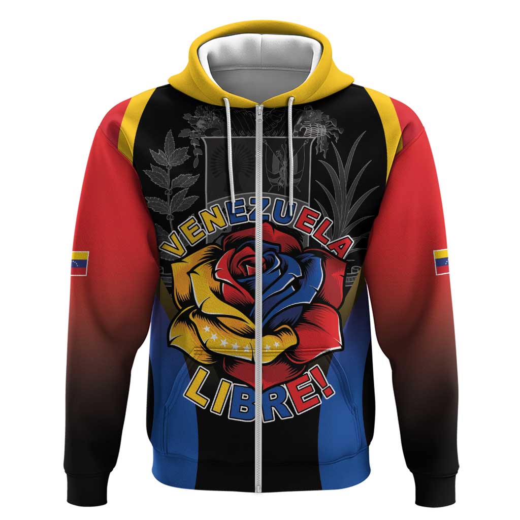 Venezuela Libre Hoodie Freedom And National Pride - Wonder Print Shop