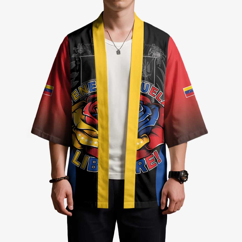 Venezuela Libre Kimono Freedom And National Pride - Wonder Print Shop