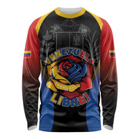 Venezuela Libre Long Sleeve Shirt Freedom And National Pride - Wonder Print Shop