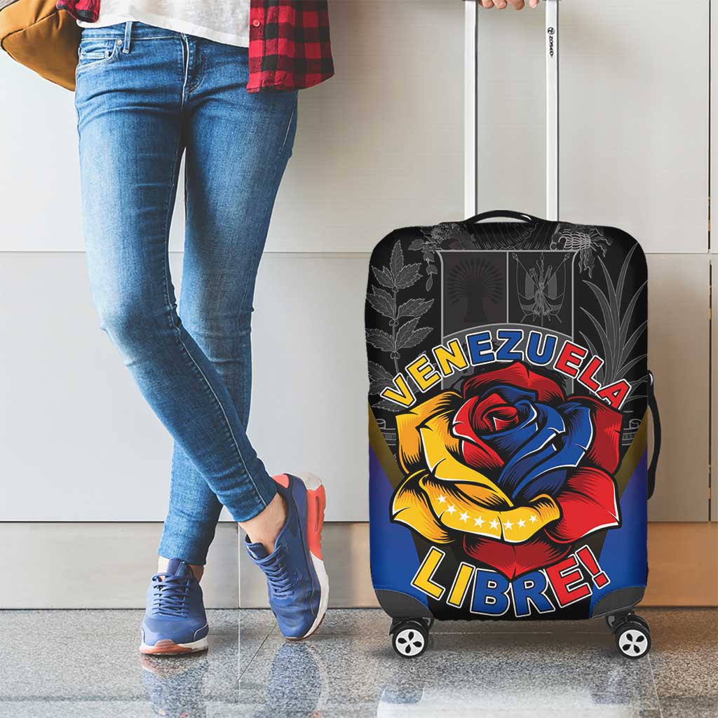 Venezuela Libre Luggage Cover Freedom And National Pride - Wonder Print Shop