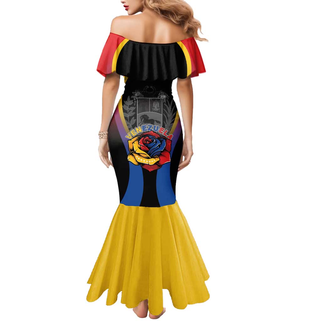 Venezuela Libre Mermaid Dress Freedom And National Pride - Wonder Print Shop