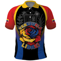 Venezuela Libre Polo Shirt Freedom And National Pride - Wonder Print Shop