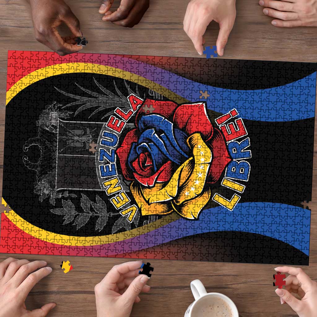 Venezuela Libre Puzzle Freedom And National Pride - Wonder Print Shop