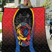 Venezuela Libre Quilt Freedom And National Pride - Wonder Print Shop