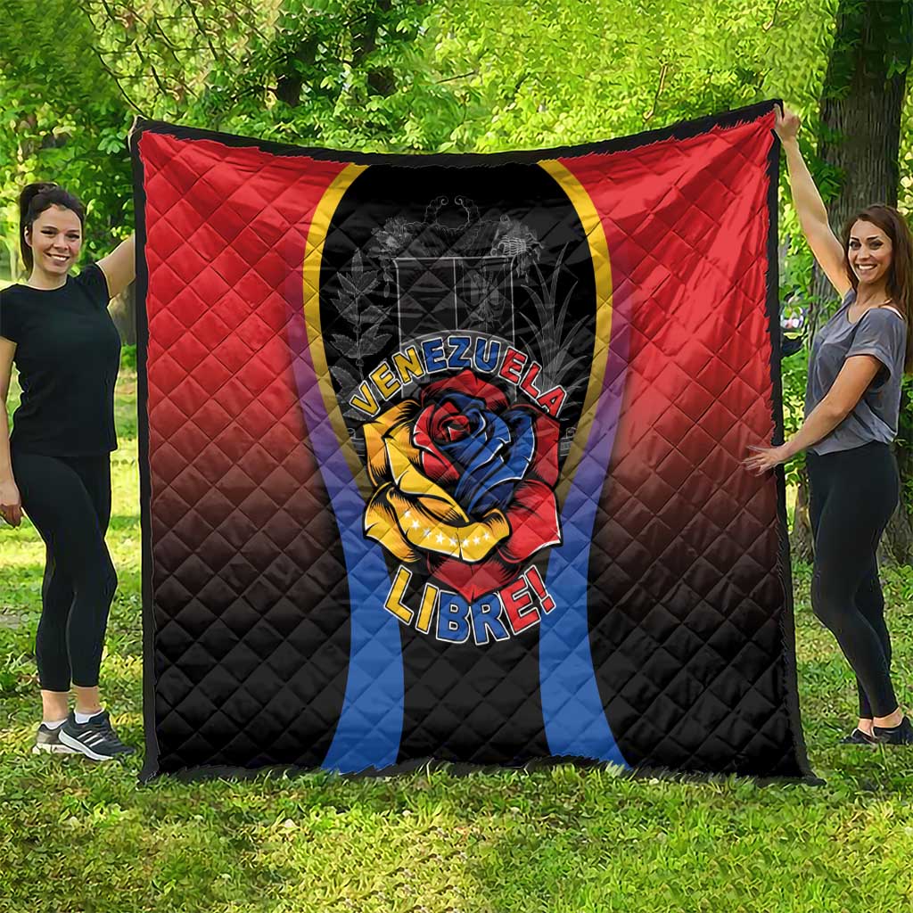 Venezuela Libre Quilt Freedom And National Pride - Wonder Print Shop