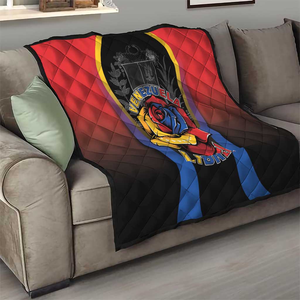 Venezuela Libre Quilt Freedom And National Pride - Wonder Print Shop