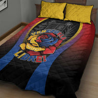 Venezuela Libre Quilt Bed Set Freedom And National Pride - Wonder Print Shop