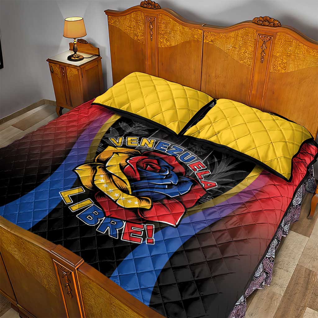 Venezuela Libre Quilt Bed Set Freedom And National Pride - Wonder Print Shop