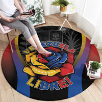 Venezuela Libre Round Carpet Freedom And National Pride - Wonder Print Shop