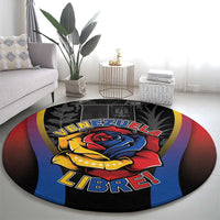 Venezuela Libre Round Carpet Freedom And National Pride - Wonder Print Shop