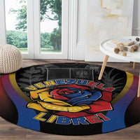 Venezuela Libre Round Carpet Freedom And National Pride - Wonder Print Shop