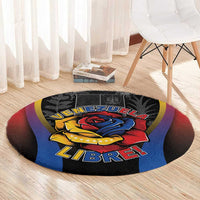 Venezuela Libre Round Carpet Freedom And National Pride - Wonder Print Shop