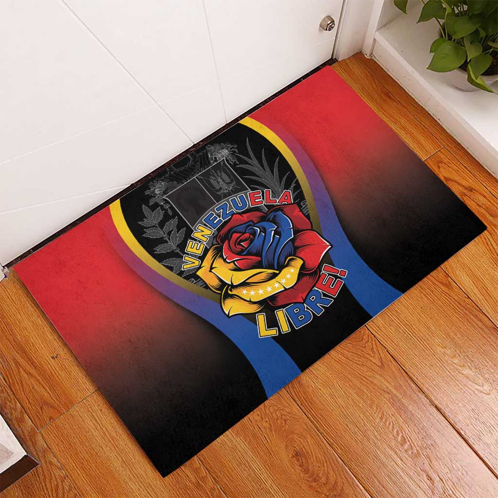 Venezuela Libre Rubber Doormat Freedom And National Pride - Wonder Print Shop