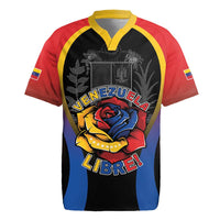 Venezuela Libre Rugby Jersey Freedom And National Pride - Wonder Print Shop