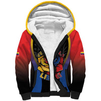 Venezuela Libre Sherpa Hoodie Freedom And National Pride - Wonder Print Shop