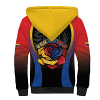 Venezuela Libre Sherpa Hoodie Freedom And National Pride - Wonder Print Shop