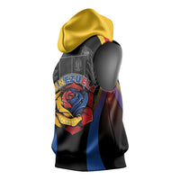 Venezuela Libre Sleeveless Hoodie Freedom And National Pride - Wonder Print Shop