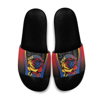 Venezuela Libre Slide Sandals Freedom And National Pride - Wonder Print Shop