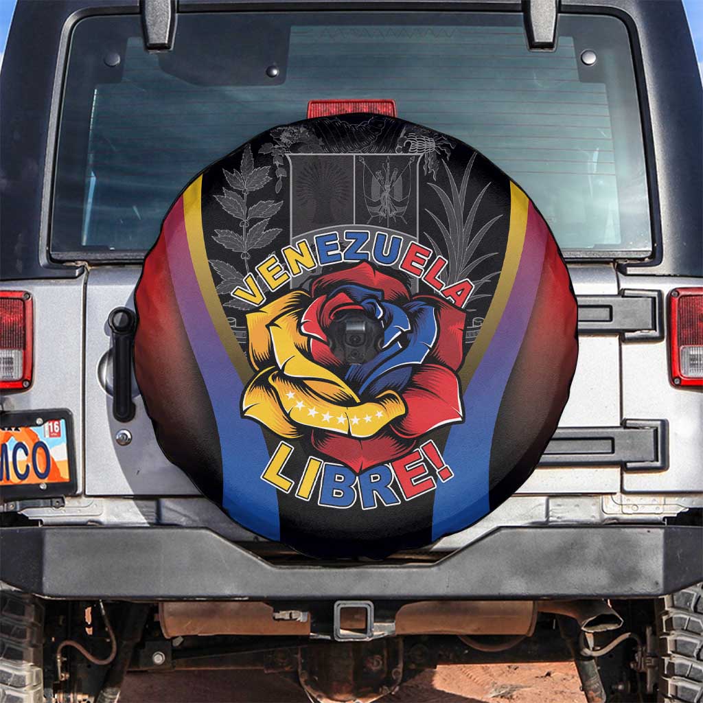 Venezuela Libre Spare Tire Cover Freedom And National Pride - Wonder Print Shop