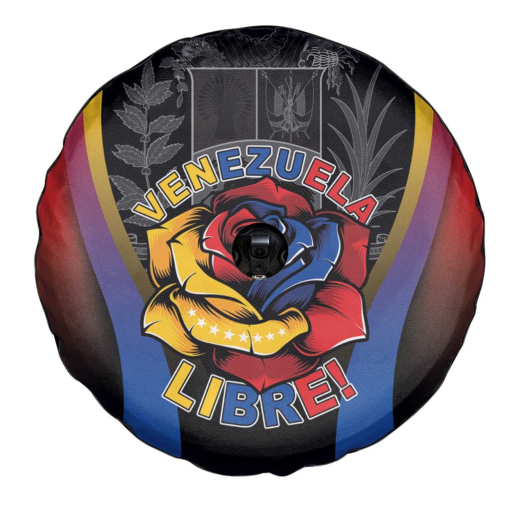 Venezuela Libre Spare Tire Cover Freedom And National Pride - Wonder Print Shop